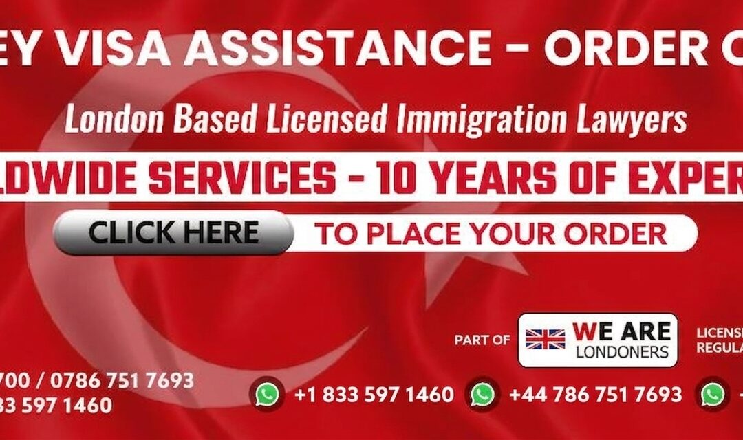 Turkey Visa Consultants for Application and Documentation Support in London